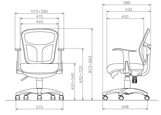 オフィスチェア メッシュ