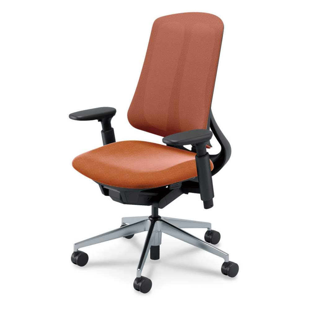 UCHIDA(内田洋行) Reflek(リーフレク) ハイバック ブラックフレーム