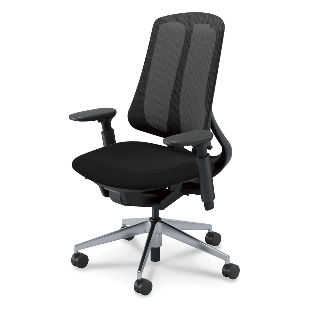 UCHIDA(内田洋行) Reflek(リーフレク) ハイバック ブラックフレーム