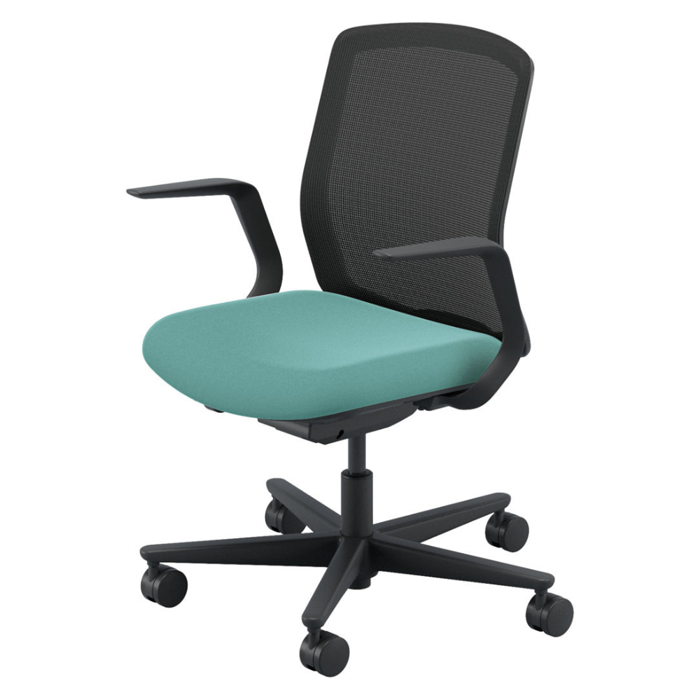 UCHIDA(内田洋行) CARISSA2(カリッサ2) ミドルバック ツートン 背ブラックタイプ