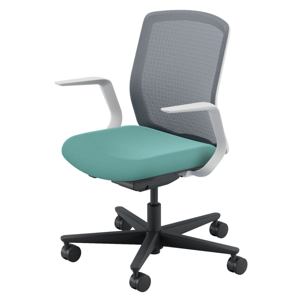 USHIDA(内田洋行) CARISSA2(カリッサ2) ミドルバック ツートン 背ライトグレイタイプ