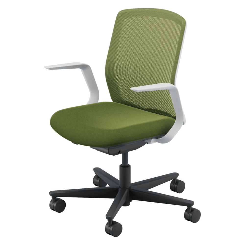 UCHIDA(内田洋行) CARISSA2(カリッサ2) ミドルバック 単色タイプ