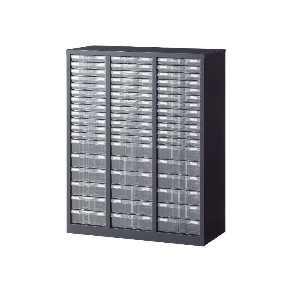 【SFBシリーズ】トレー書庫 浅型12段 深型6段 高さ1110mm 下置用 アジャスター付