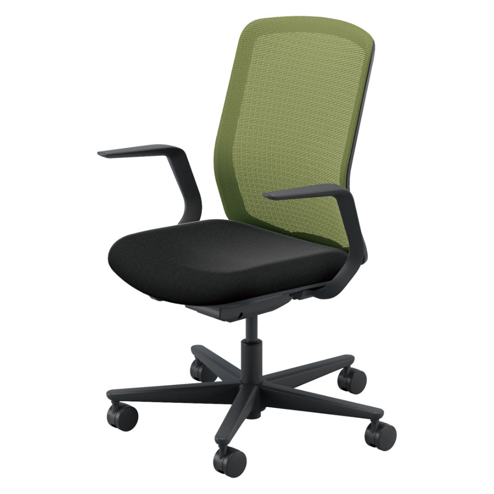 UCHIDA(内田洋行) CARISSA2(カリッサ2) ハイバック ツートン 座ブラックタイプ