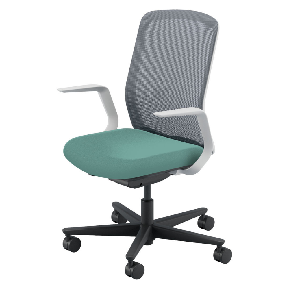 UCHIDA(内田洋行) CARISSA2(カリッサ2) ハイバック ツートン 背ライトグレイタイプ