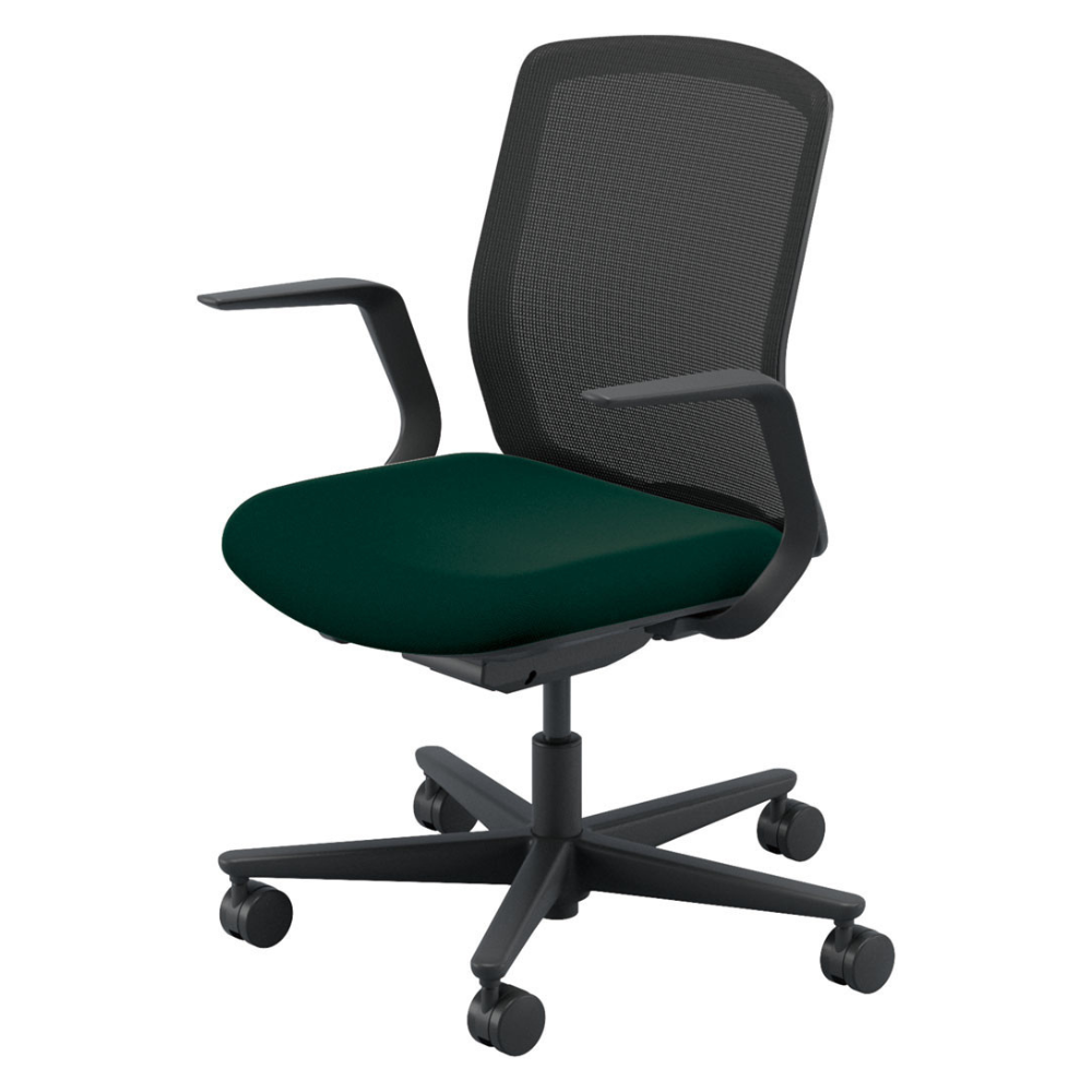 UCHIDA(内田洋行) CARISSA2(カリッサ2) ミドルバック ツートン 背ブラックタイプ