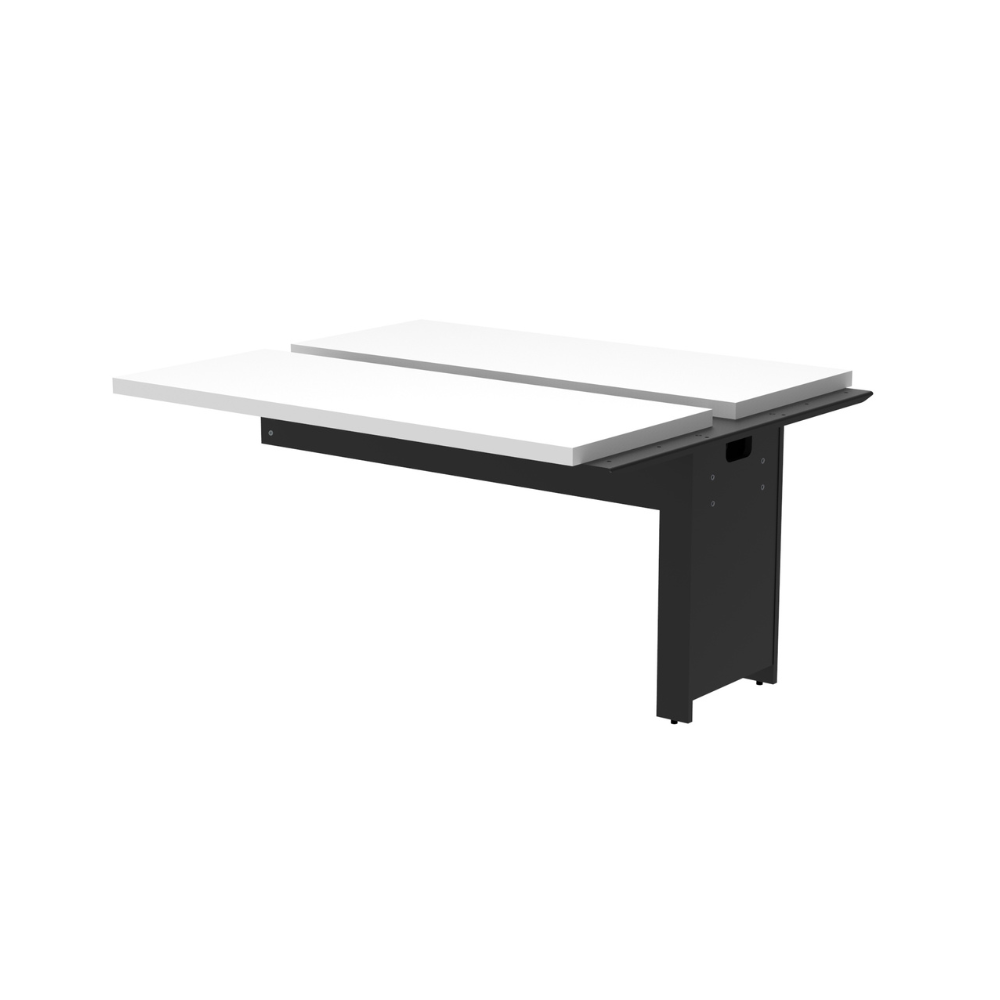 フリーアドレスデスク RYSシリーズ 両面増連セット【奥行1200mm】