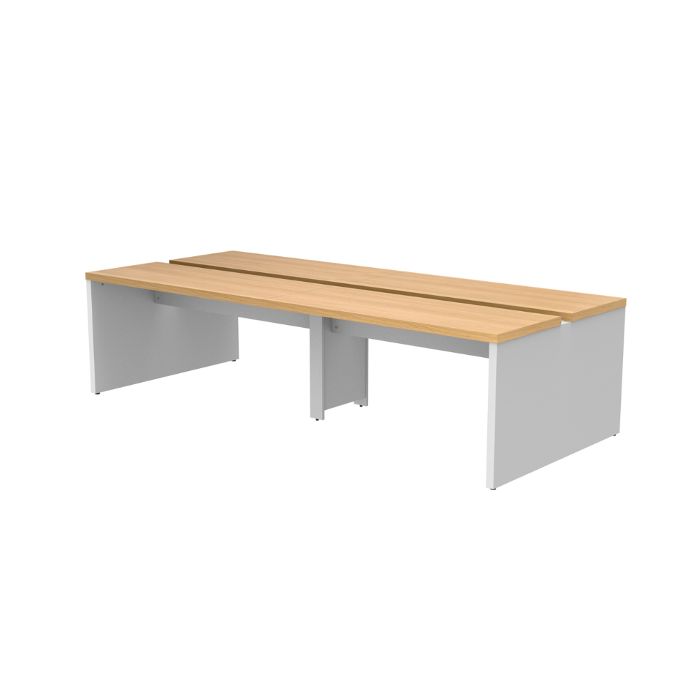 フリーアドレスデスク RYSシリーズ 両面基本セット【奥行1200mm】