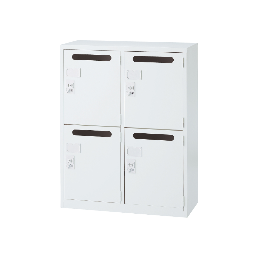 【SFシリーズ】パーソナルロッカー 4人用 高さ1110mm 下置用 ダイヤル錠