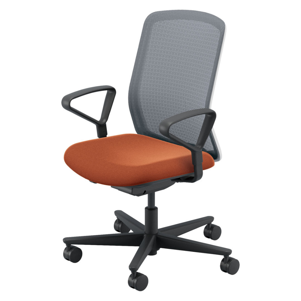 UCHIDA(内田洋行) CARISSA2(カリッサ2) ハイバック ツートン 背ライトグレイタイプ