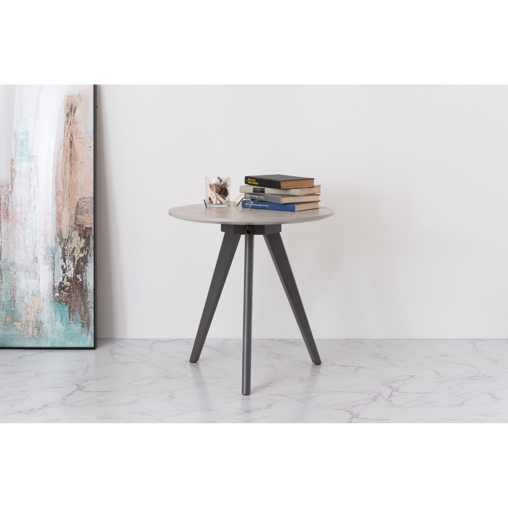 ラウンドサイドテーブル