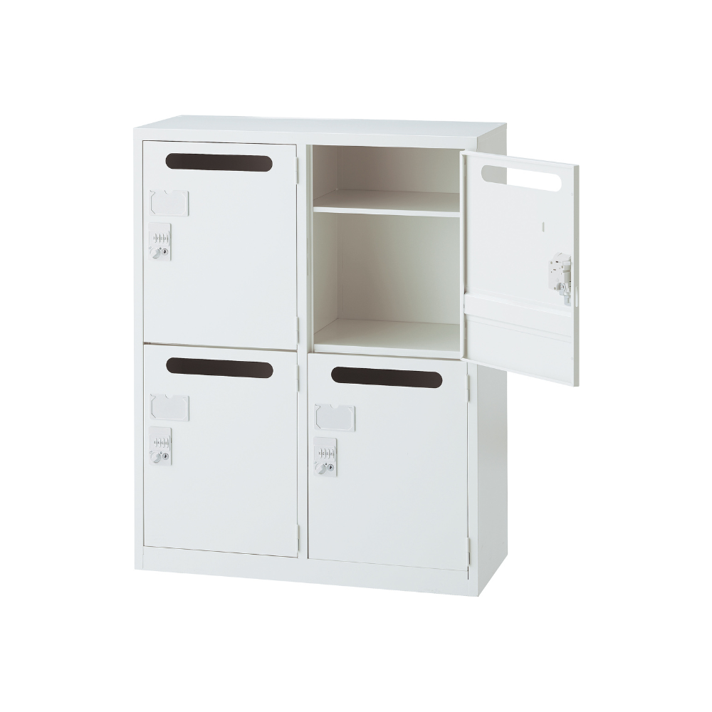 【SFシリーズ】パーソナルロッカー 4人用 高さ1110mm 下置用 ダイヤル錠