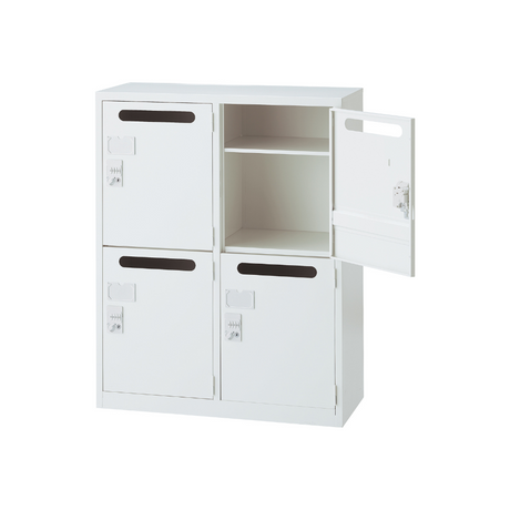 【SFシリーズ】パーソナルロッカー 4人用 高さ1110mm 下置用 ダイヤル錠