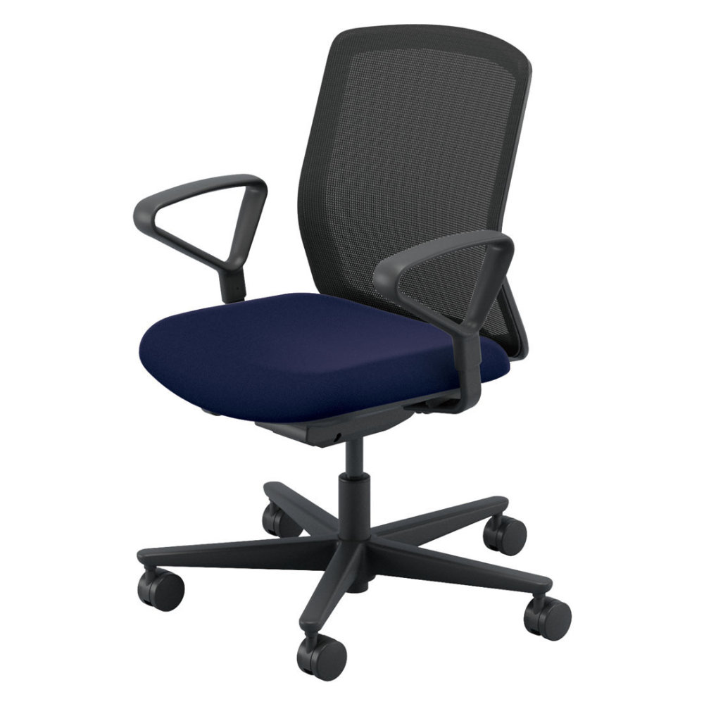 UCHIDA(内田洋行) CARISSA2(カリッサ2) ミドルバック ツートン 背ブラックタイプ