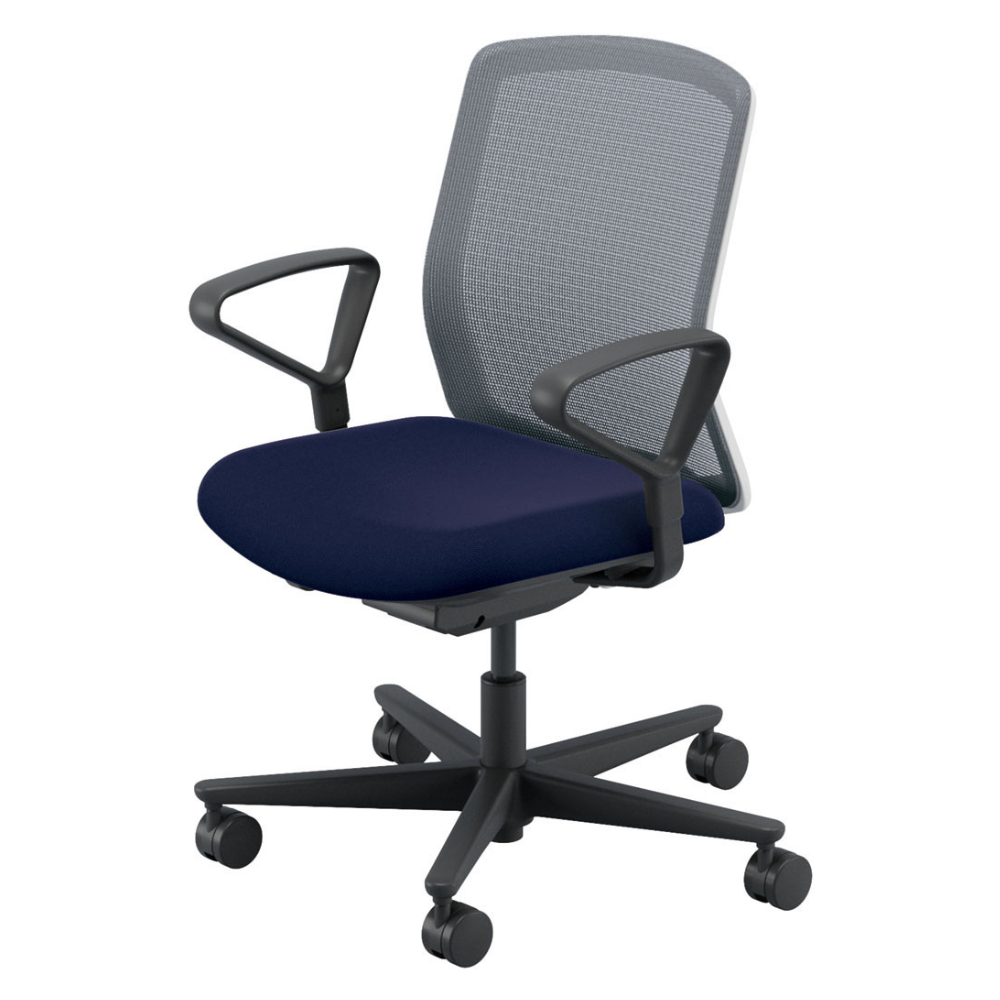 USHIDA(内田洋行) CARISSA2(カリッサ2) ミドルバック ツートン 背ライトグレイタイプ