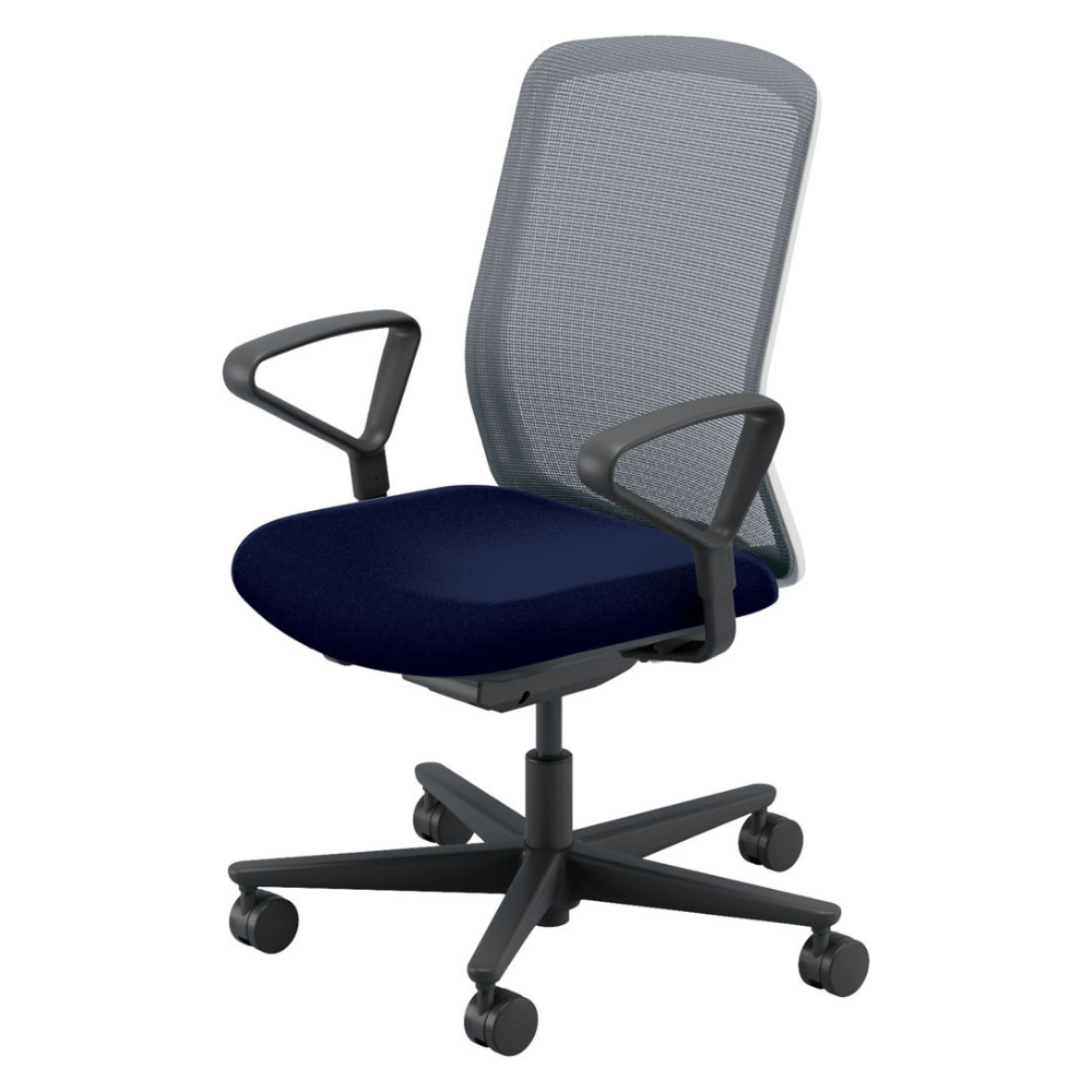 UCHIDA(内田洋行) CARISSA2(カリッサ2) ハイバック ツートン 背ライトグレイタイプ