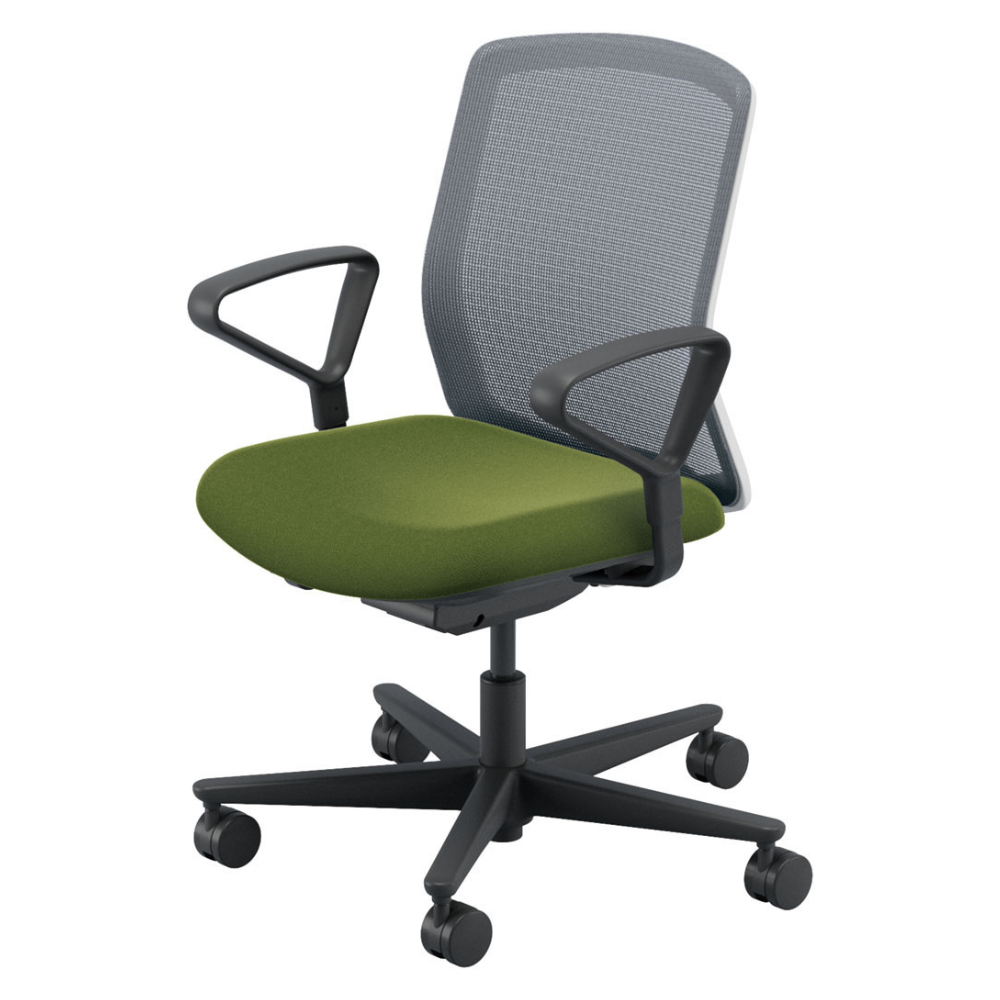 USHIDA(内田洋行) CARISSA2(カリッサ2) ミドルバック ツートン 背ライトグレイタイプ