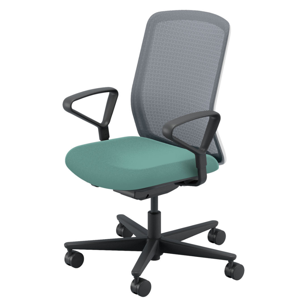 UCHIDA(内田洋行) CARISSA2(カリッサ2) ハイバック ツートン 背ライトグレイタイプ