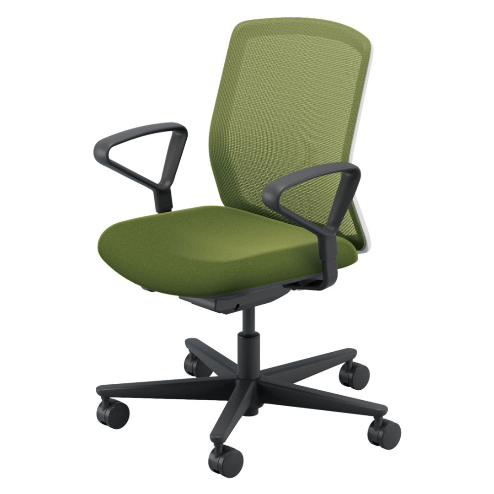 UCHIDA(内田洋行) CARISSA2(カリッサ2) ミドルバック 単色タイプ