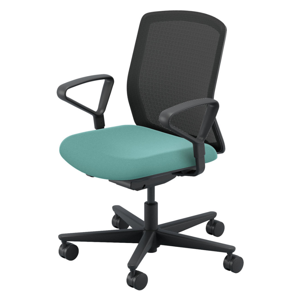 UCHIDA(内田洋行) CARISSA2(カリッサ2) ミドルバック ツートン 背ブラックタイプ