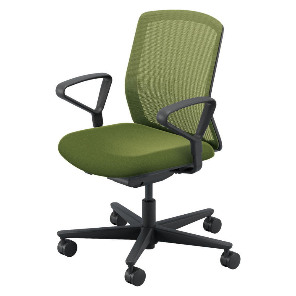 UCHIDA(内田洋行) CARISSA2(カリッサ2) ミドルバック 単色タイプ