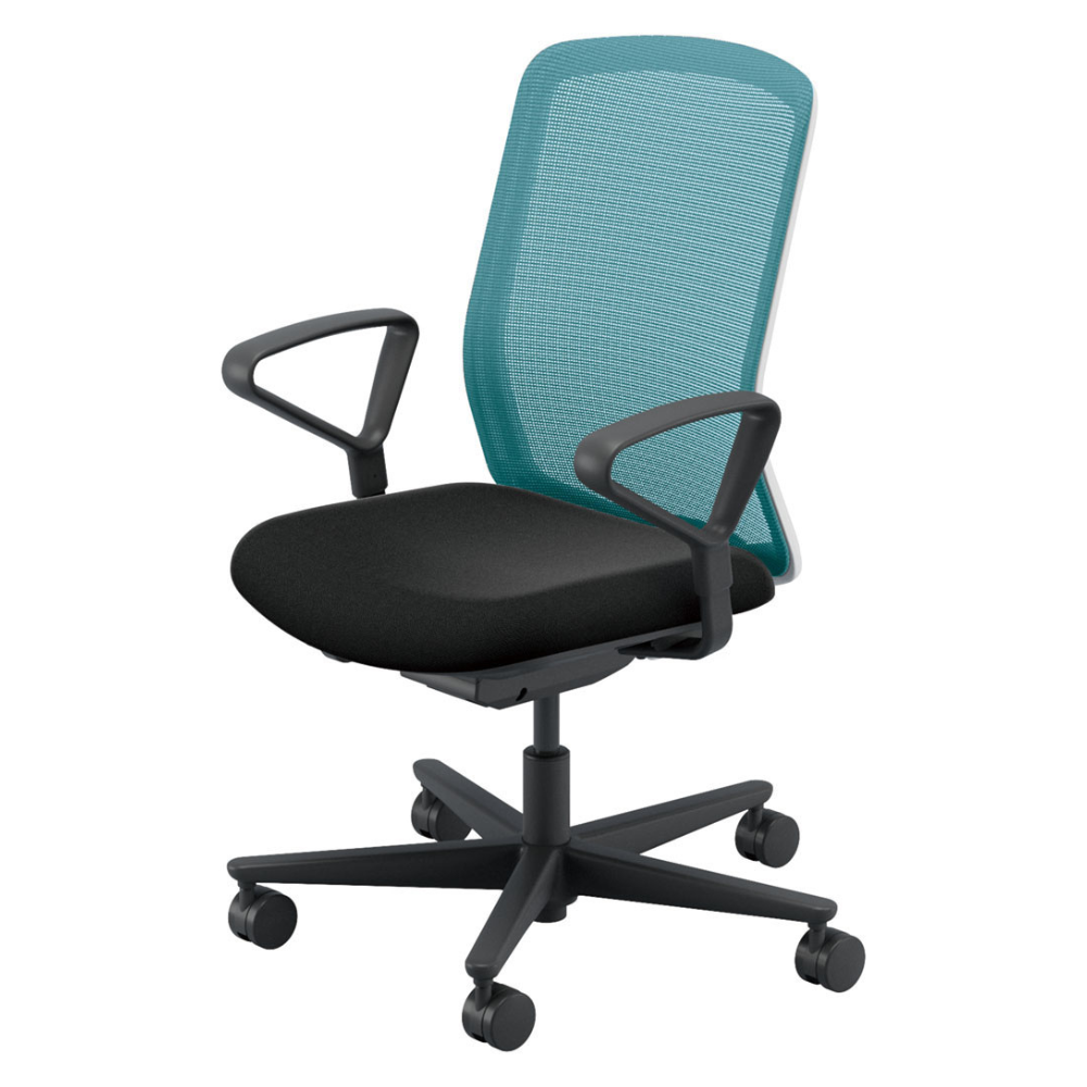 UCHIDA(内田洋行) CARISSA2(カリッサ2) ハイバック ツートン 座ブラックタイプ