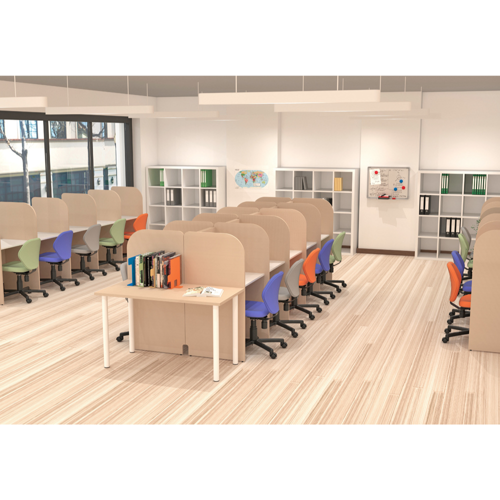 個別ブース 背板付き 基本タイプ W736×D600×H1200mm