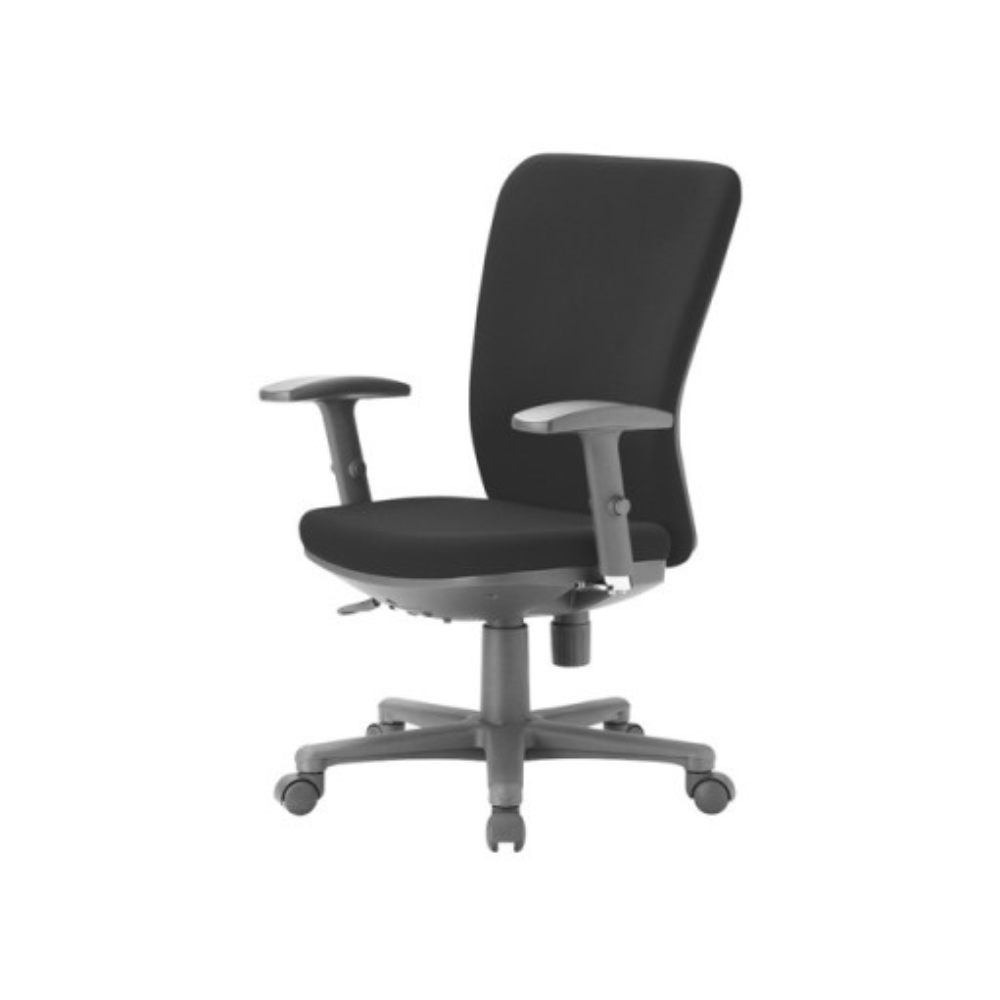 事務用チェア ミドルバック クロス