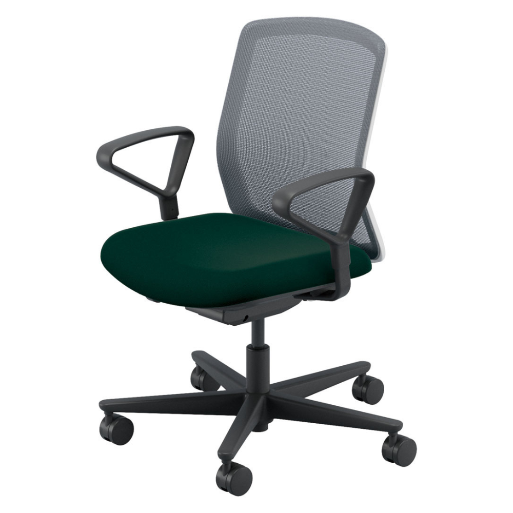 USHIDA(内田洋行) CARISSA2(カリッサ2) ミドルバック ツートン 背ライトグレイタイプ