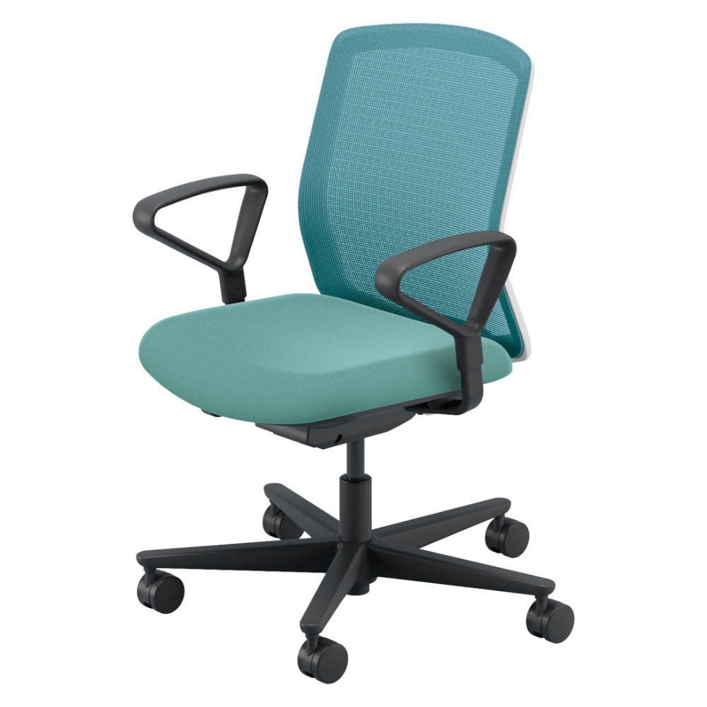 UCHIDA(内田洋行) CARISSA2(カリッサ2) ミドルバック 単色タイプ