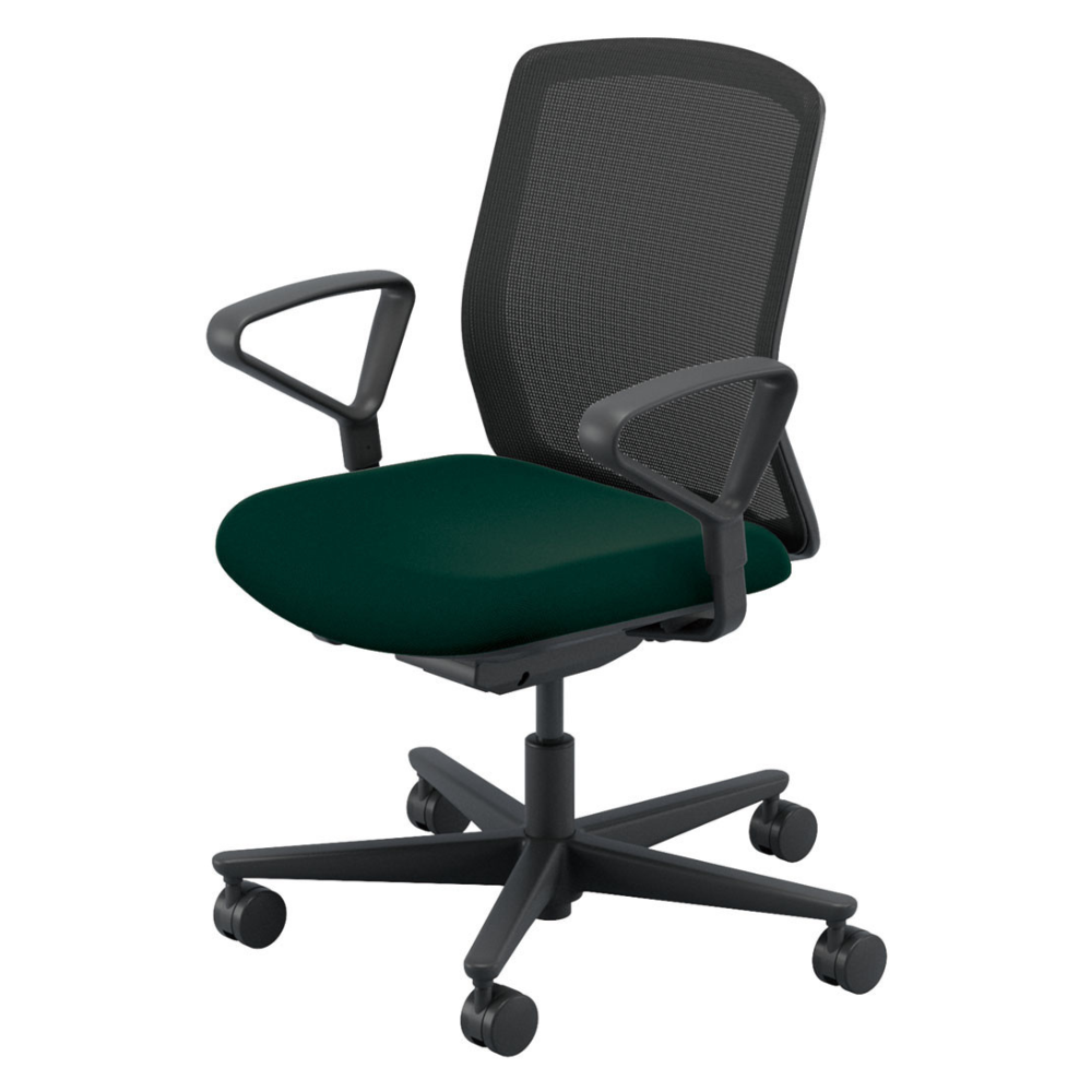 UCHIDA(内田洋行) CARISSA2(カリッサ2) ミドルバック ツートン 背ブラックタイプ