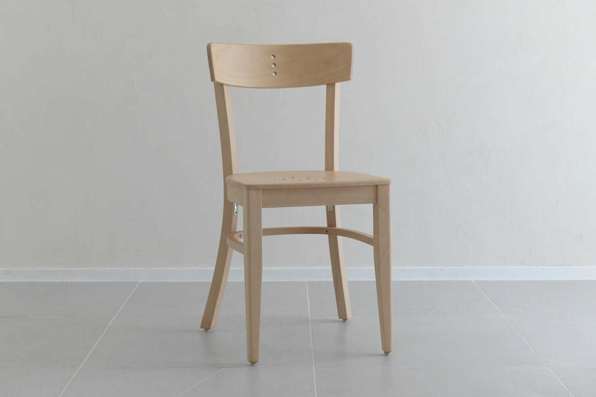 HUTTEN(ハッテン) 190/46 ダイニングチェア 木目 ナチュラル 北欧 カフェ 飲食店 店舗