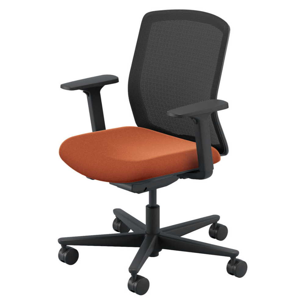 UCHIDA(内田洋行) CARISSA2(カリッサ2) ミドルバック ツートン 背ブラックタイプ