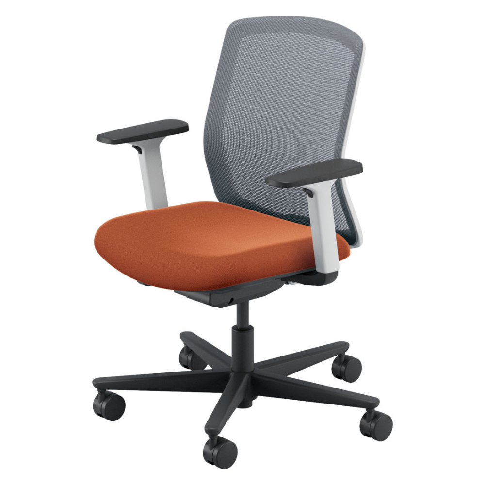 USHIDA(内田洋行) CARISSA2(カリッサ2) ミドルバック ツートン 背ライトグレイタイプ