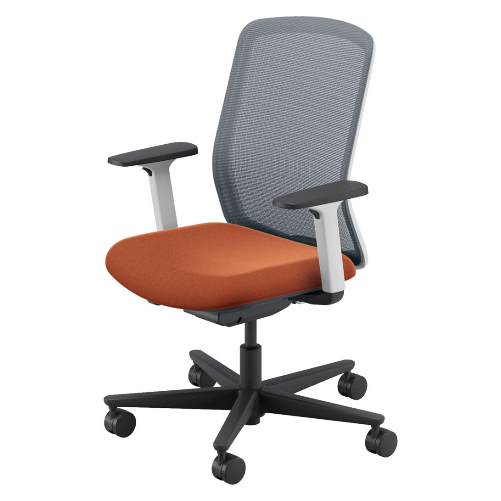 UCHIDA(内田洋行) CARISSA2(カリッサ2) ハイバック ツートン 背ライトグレイタイプ