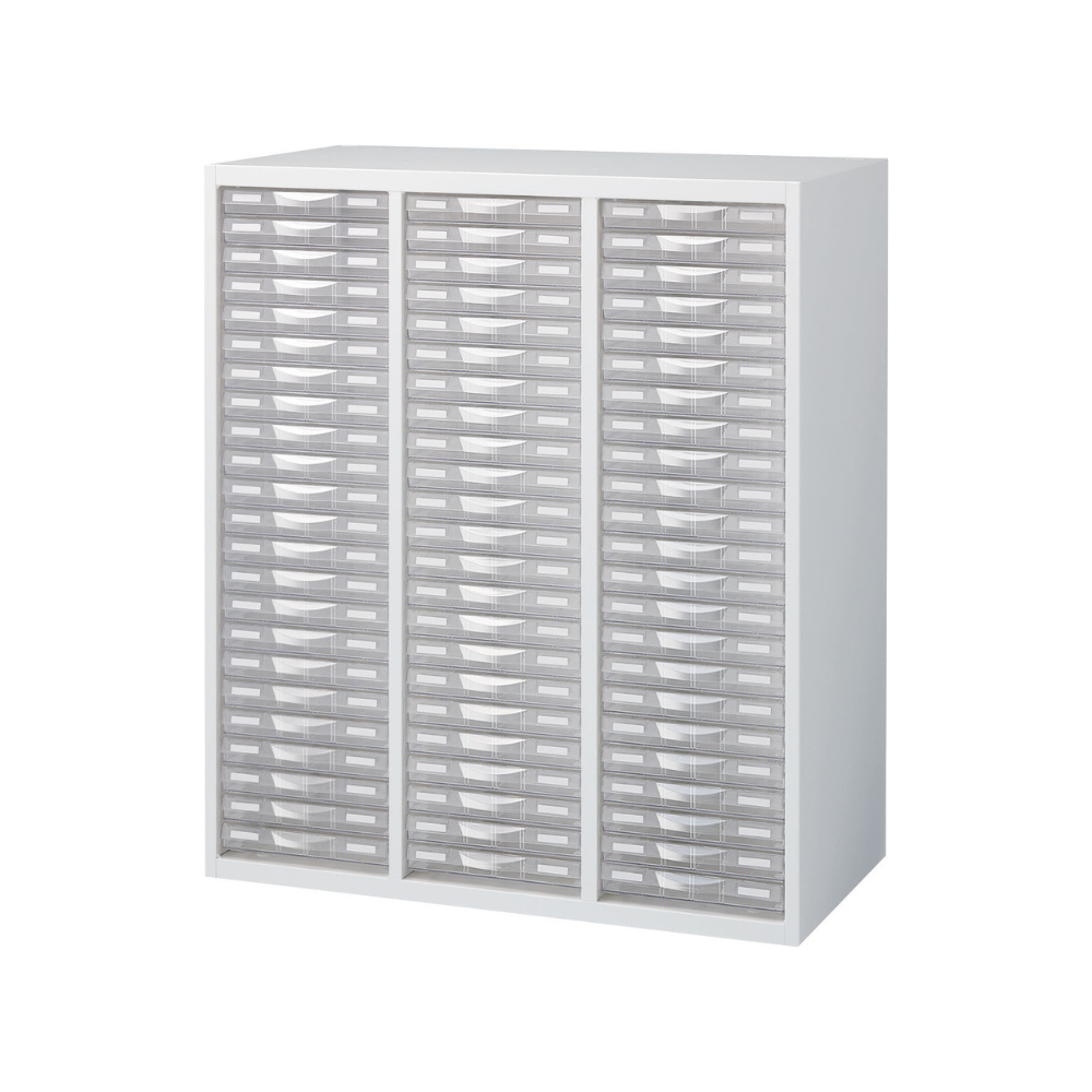 【SKR-SFシリーズ】トレー書庫 浅型23段 高さ1050mm 下置用