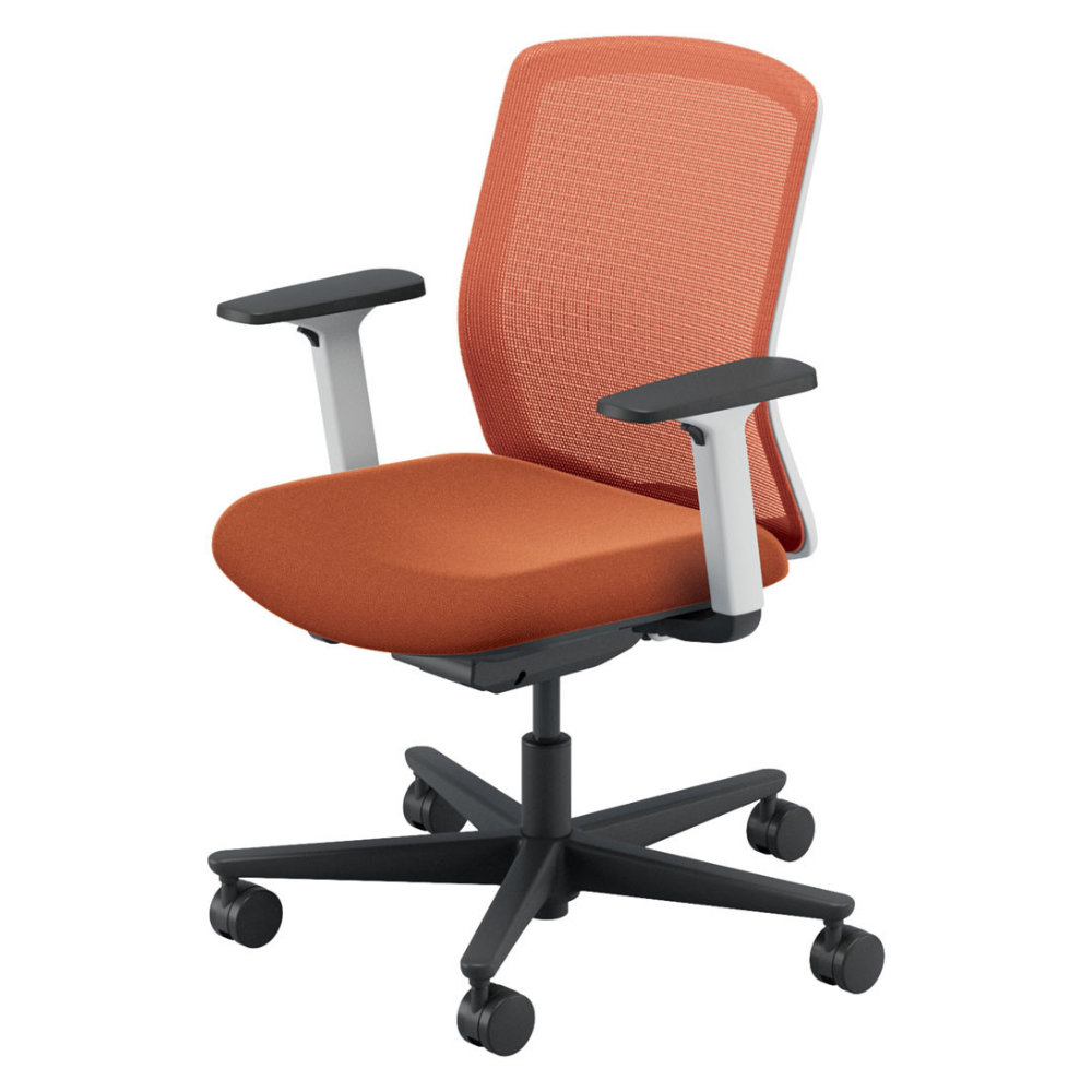 UCHIDA(内田洋行) CARISSA2(カリッサ2) ミドルバック 単色タイプ