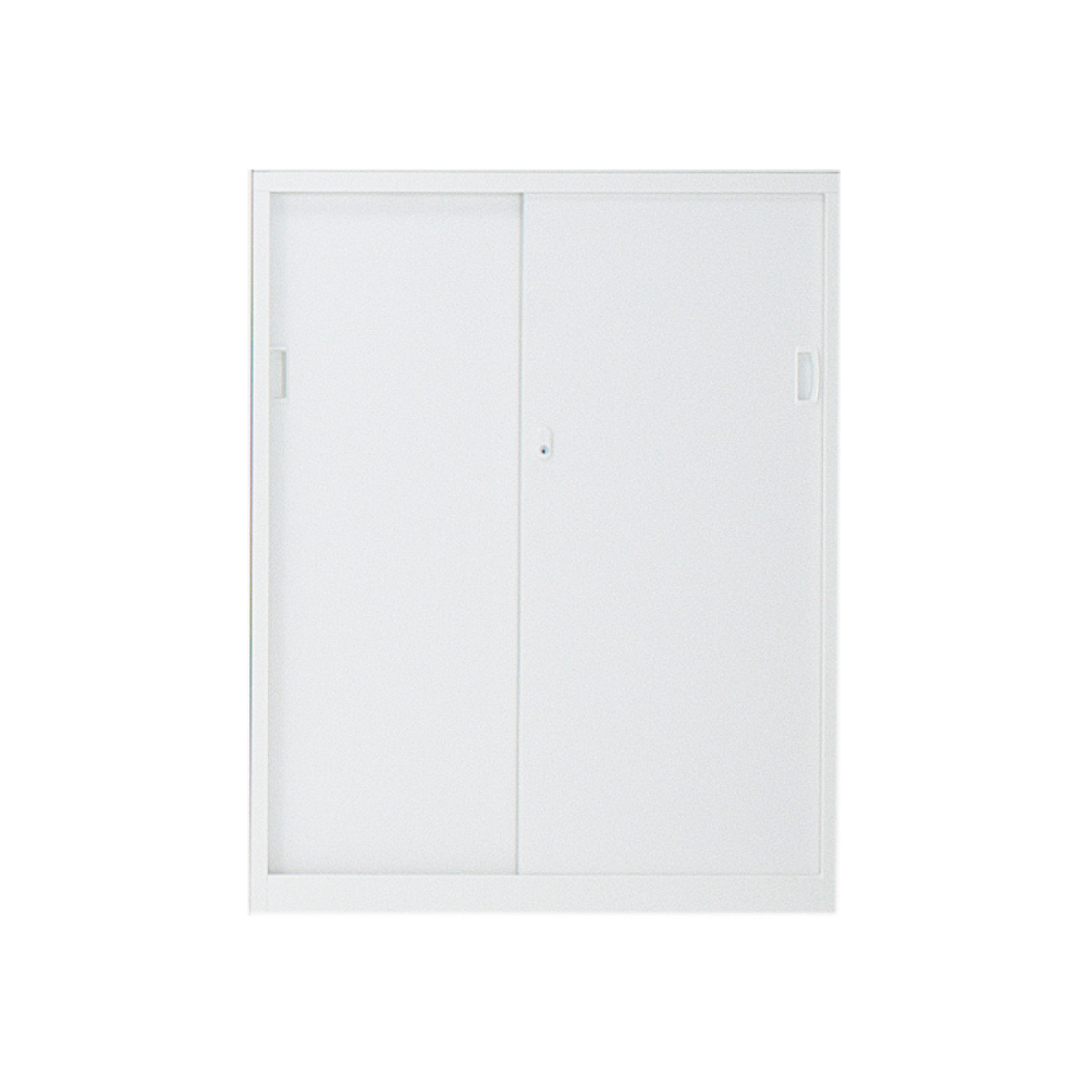 【SFシリーズ】キャビネット スチール引違い 高さ1110mm 下置用