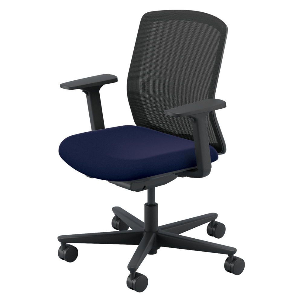 UCHIDA(内田洋行) CARISSA2(カリッサ2) ミドルバック ツートン 背ブラックタイプ