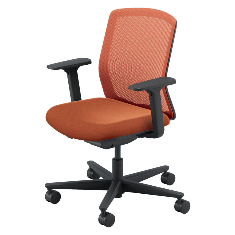 UCHIDA(内田洋行) CARISSA2(カリッサ2) ミドルバック 単色タイプ