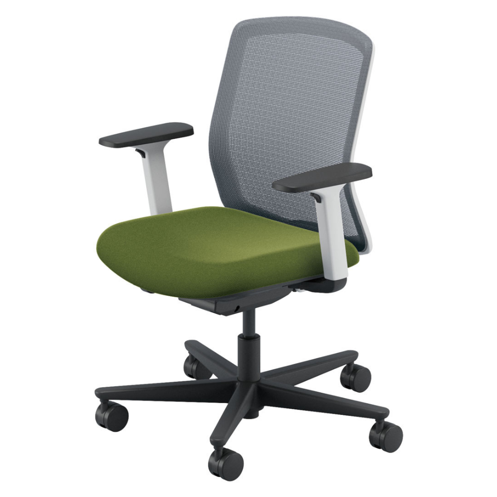 USHIDA(内田洋行) CARISSA2(カリッサ2) ミドルバック ツートン 背ライトグレイタイプ