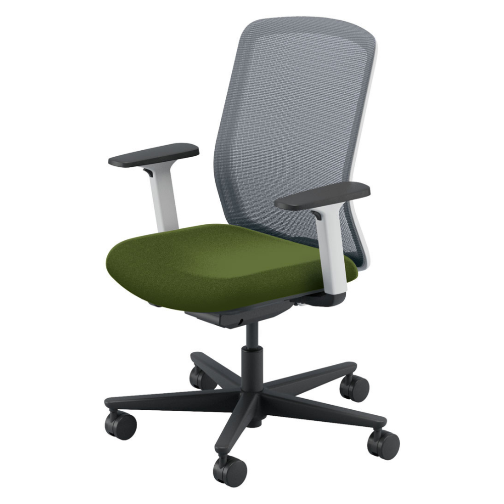 UCHIDA(内田洋行) CARISSA2(カリッサ2) ハイバック ツートン 背ライトグレイタイプ