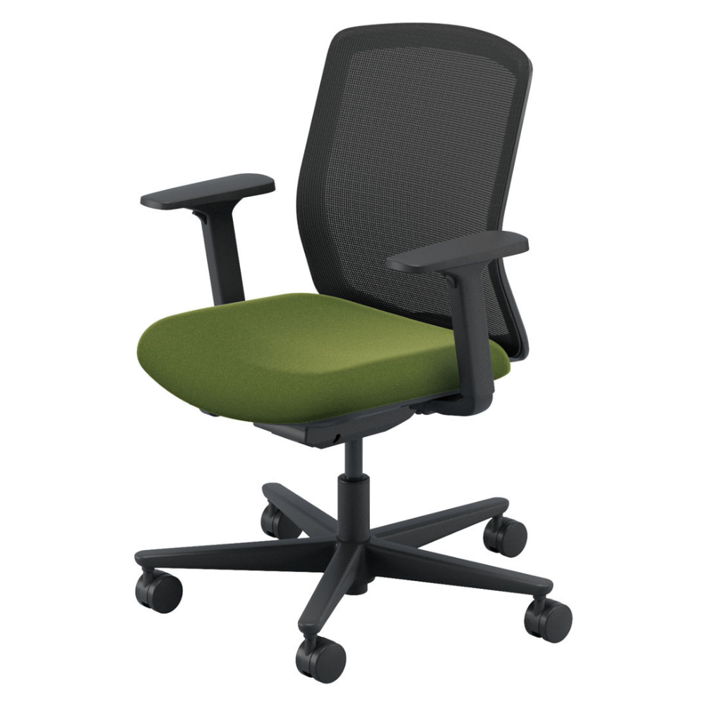 UCHIDA(内田洋行) CARISSA2(カリッサ2) ミドルバック ツートン 背ブラックタイプ