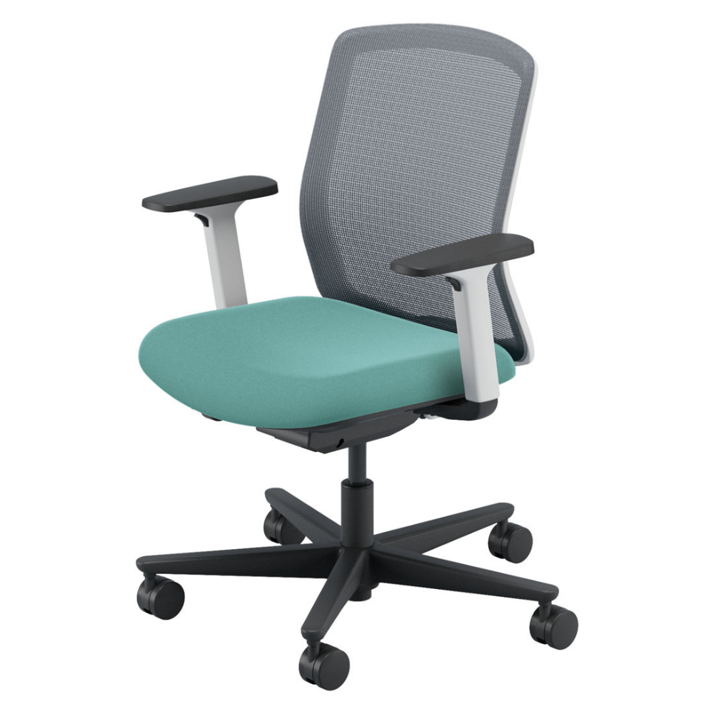 USHIDA(内田洋行) CARISSA2(カリッサ2) ミドルバック ツートン 背ライトグレイタイプ