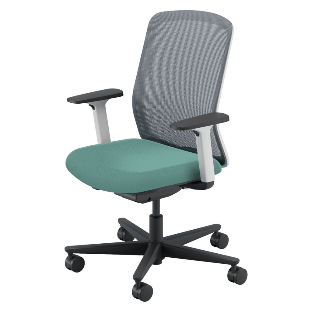 UCHIDA(内田洋行) CARISSA2(カリッサ2) ハイバック ツートン 背ライトグレイタイプ