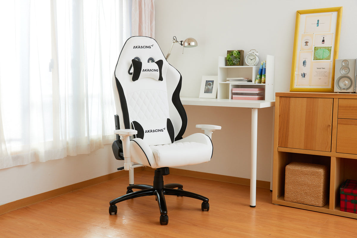 AKRacing Pinonシリーズ ゲーミングチェア オフィスチェア AKR-PINON-WHITE