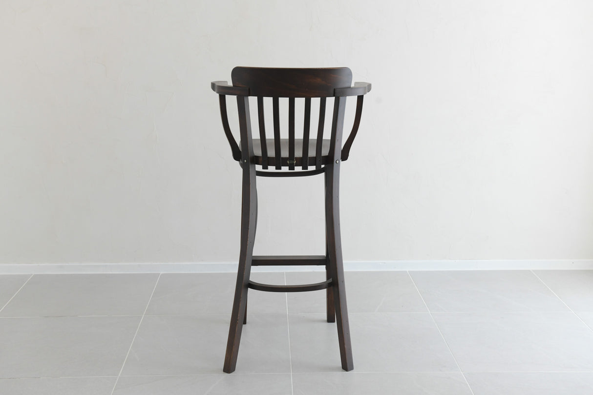 HUTTEN(ハッテン) 2145/80 ハイチェア アンティーク 木製 カフェ 飲食店 店舗