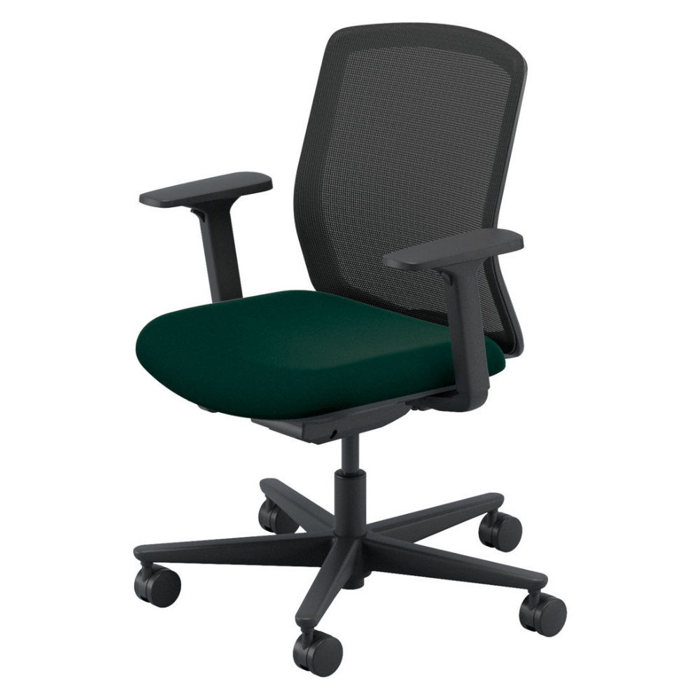 UCHIDA(内田洋行) CARISSA2(カリッサ2) ミドルバック ツートン 背ブラックタイプ