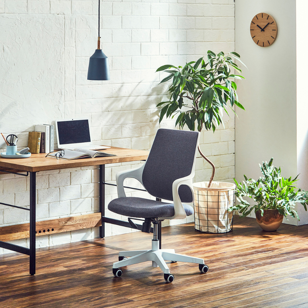 デスクチェア クロス 肘付き