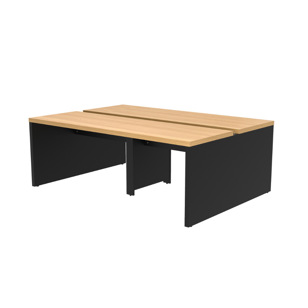 フリーアドレスデスク RYSシリーズ 両面基本セット【奥行1400mm】